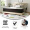 Emma and Oliver Drift 12 Inch Hybrid Mattress, High Density Foam and Pocket Spring Mattress in a Box, CertiPur-US Certified Foam